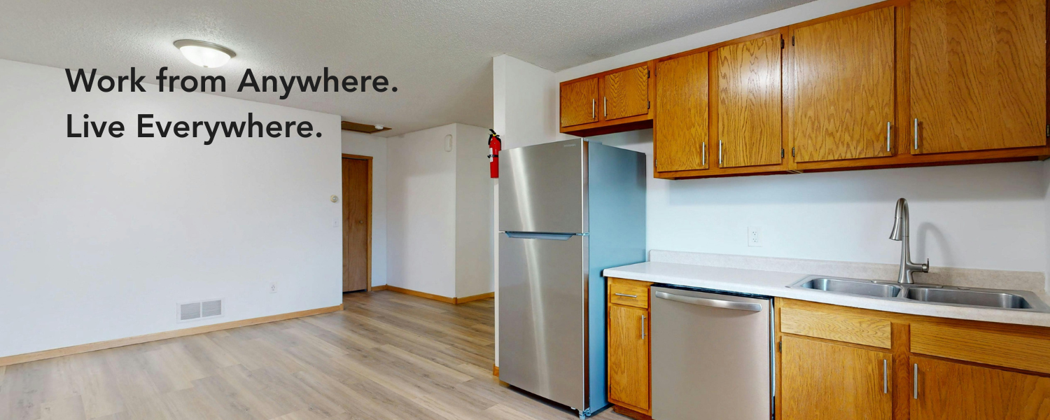 Modern studio apartment workspace for remote professionals in Bangalore